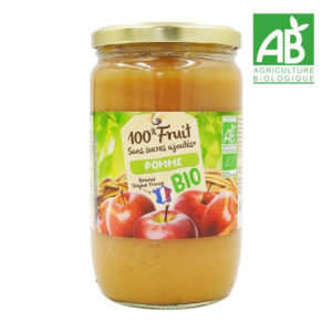 Purée de pomme BIO bocal 680g