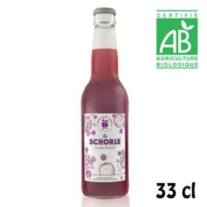 Schorle Cassis Truculent  Les Filles de l'Ouest Bio 33 cl