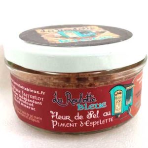 Fleur de Sel aux piments d'Espelette 100gr