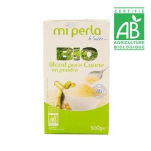 Sucre en poudre blond pur canne BIO paquet 500g