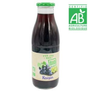 Pur Jus de Raisin BIO bouteille 75cl