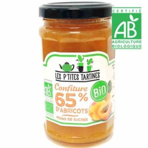 Confiture abricots BIO pot 255g
