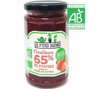 Confiture FRAISE BIO pot 255g