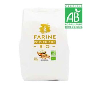 Farine de Pois Chiche Bio 500grs