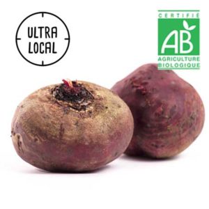 Betteraves Rouges BIO au choix -Jardin de Cocagne