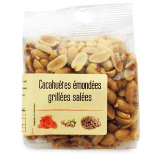 Cacahuètes grillées salées 200g