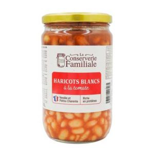 Haricots blancs à la tomate bocal 720ml