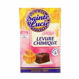 Levure chimique 5 sachets 10g Sainte Lucie