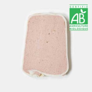 Paté de foie BIO à la tranche (150 grs env.)