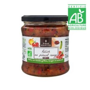 Relish - Piments Rouges Bio - 325 Gr