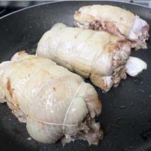 Cuisse de poulet farcie - Au choix