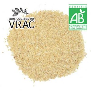 Vrac- Ail Semoule Bio 50 grs ou 100 grs