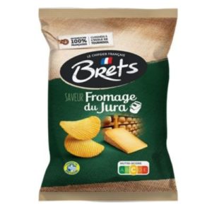 Chips fromage du Jura paquet 125g Bret's