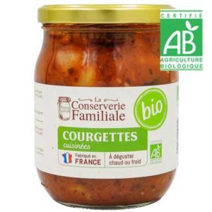 Courgettes cuisinées BIO bcl 520g