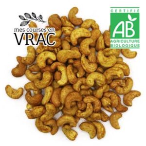 Vrac- Noix de cajou Curry & Tamari Bio