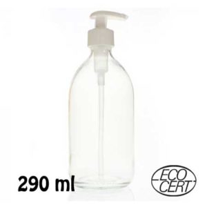 Flacon cosmétique à poussoir 290 ml