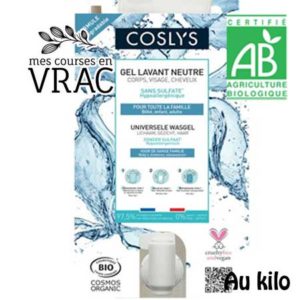 VRAC - Gel douche lavant neutre Hypoallergénique BIO - Au choix