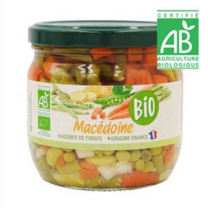 Macédoine de légumes BIO France 370ml