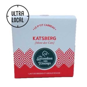 Savon KATSBERG Lait Brebis & Argile Rouge 100grs