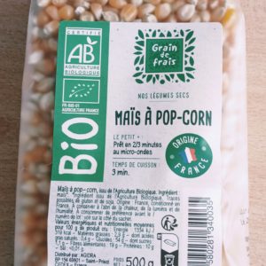 Maïs pop-corn BIO France 500g