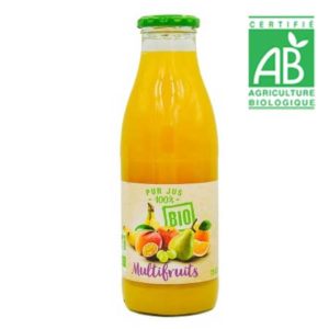 Pur jus multifruits BIO bouteille 75cl