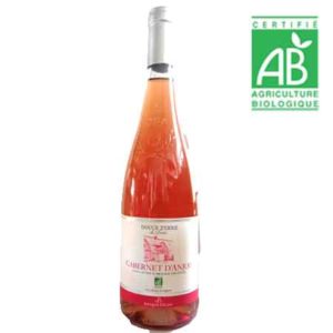 VIN AOC Anjou Rosé Cabernet d'Anjou Douce terre de Loire 75 cl