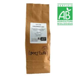 Café en grain Colombie BIO 250gr - Potj'cafe