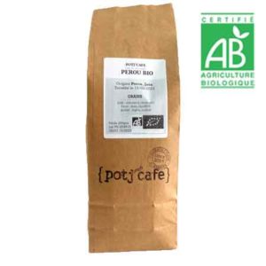 Café en grain Pérou BIO 250gr - Potj'cafe