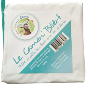 Camembert de Chèvre "le camem’beert" 250 g "La ferme Bique N'Brouck"