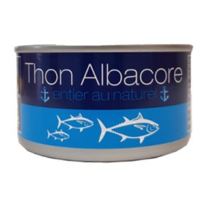 Thon au naturel 1/4 Albacore 140g