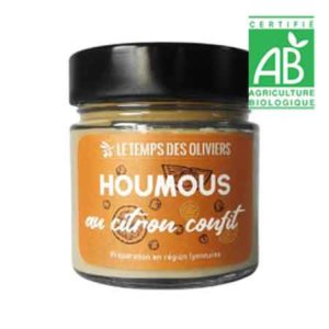 Houmous au citron confit (consigné) Bio 200 g