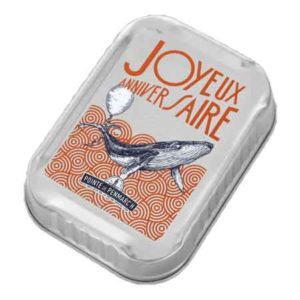Sardines à l'ancienne à l'huile d'olive décor baleine 115 gr Penmarc'h