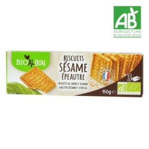 Biscuits épeautre sésame BIO