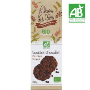 Cookies tout choco BIO. paquet 200g