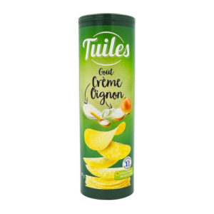 Tuiles goût crème oignons paquet 170g