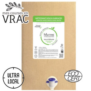 VRAC - Nettoyant Surfaces et Sols Poire & Chèvrefeuille - Mutyne au Litre