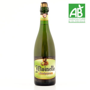 Bière Moinette - Blonde 7,5° bio - Brasserie Dupont - 75 cl  (bouteille consignée)