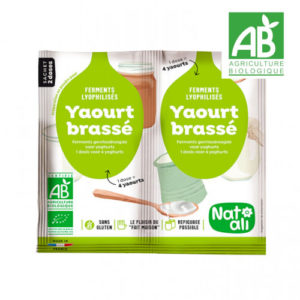 Ferment pour yaourt brassé bio - Bio - 2x6 g