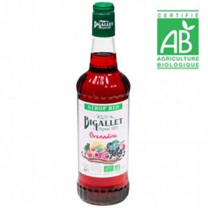 Sirop de Grenadine bio - Bigallet - Bio - 70 cl