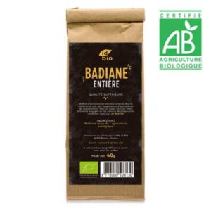 Anis étoilé (Badiane) entière Bio - 40g