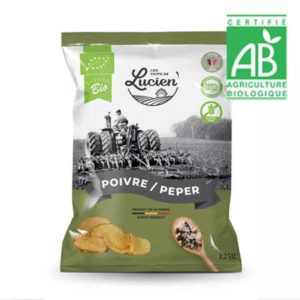 Chips Poivre BIO - Chips de Lucien - 125 g