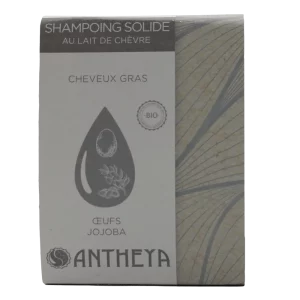 Shampoing Solide au lait de chèvre - Cheveux gras