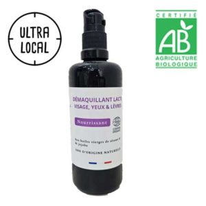 Démaquillant lacté visage, lèvres et yeux certifié BIO