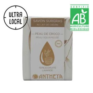 Savon Surgras au lait de chèvre "Peau de Croco"