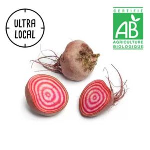 Betteraves Chioggia BIO la botte 800g - La ferme du chemin blanc