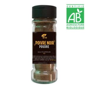 Poivre Noir en poudre BIO (Réemploi) - ID Bio - 40gr