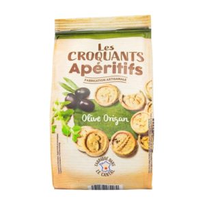 Biscuits sablés olives origan sachet 100g