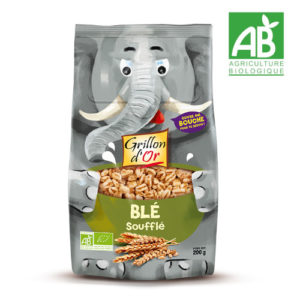 Blé soufflé BIO (200 g) Grillon d'or