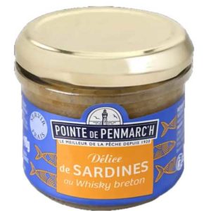 Délice de sardines au whisky 100 gr Penmarc'h