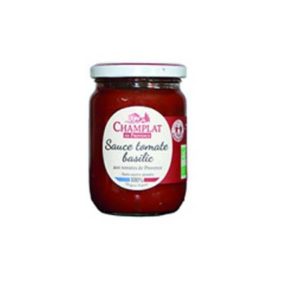 Sauce tomate basilic 240 g Bio - Champlat